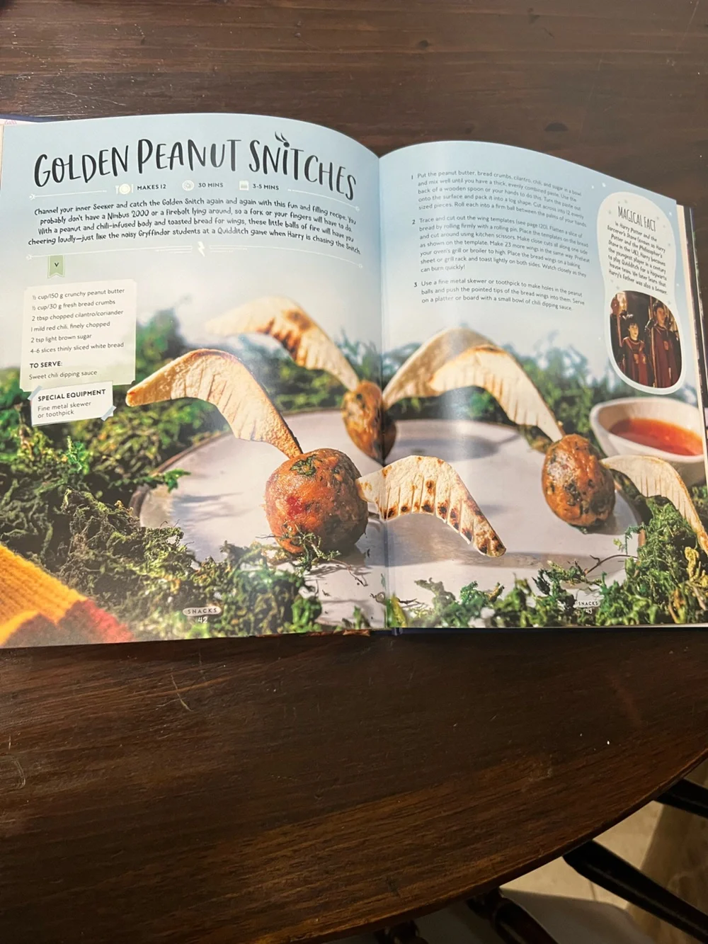 Official hardcover Harry Potter illustrated cookbook kids & adults J. farrow
